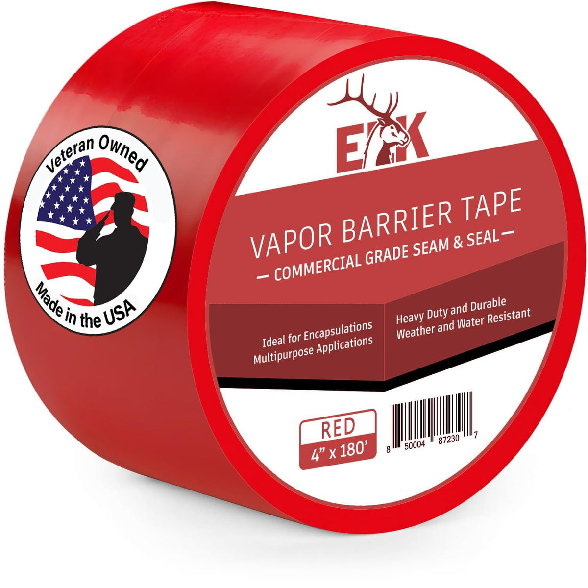 ELK vapor barrier tape roll sealing crawlspace liners against moisture