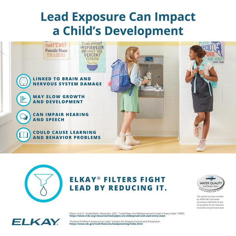 Elkay WaterSentry 51299C quick-disconnect feature for easy cartridge changes