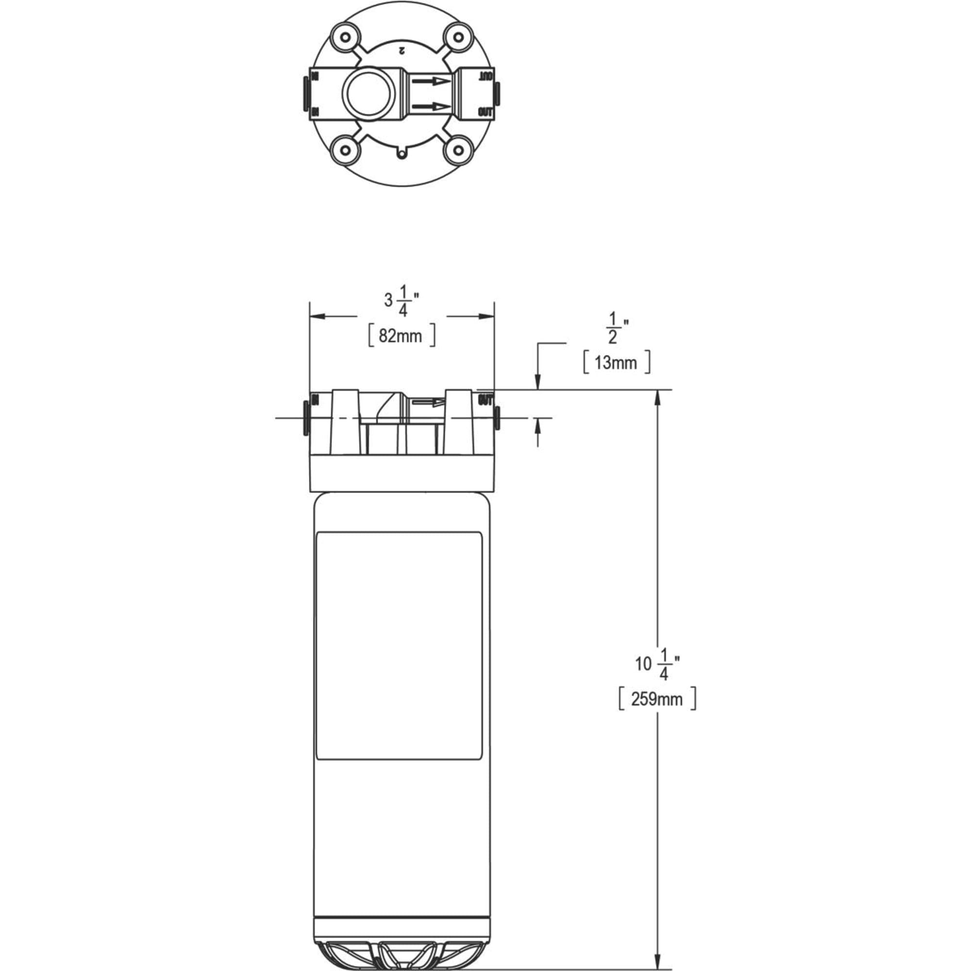Elkay WaterSentry 51600C high-capacity filter extends service intervals