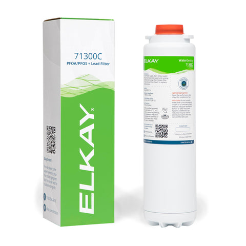 Elkay WaterSentry 71300C filter in action for clean point-of-use water