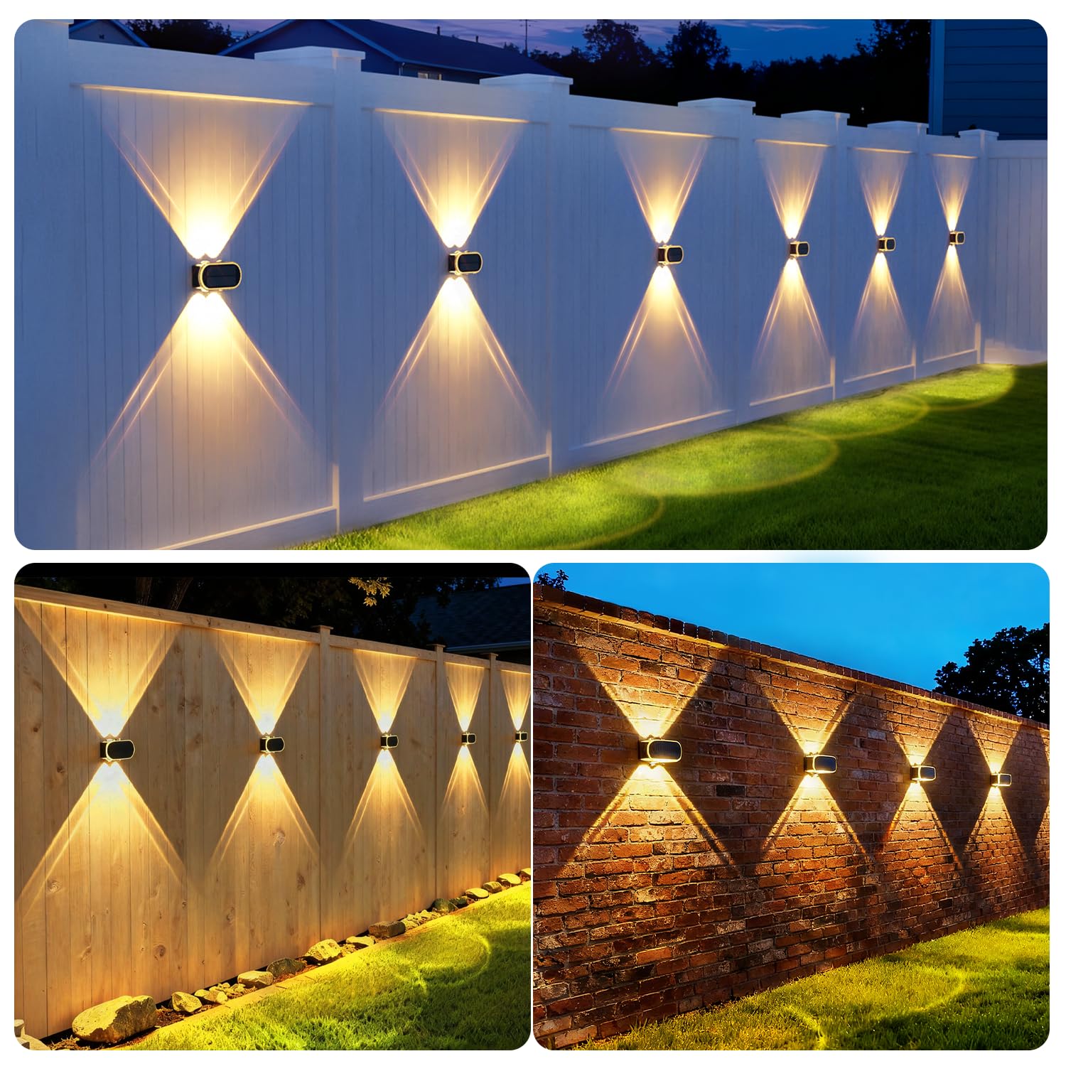 Ellasay outdoor lights brighten gardens for safe evening pathways.