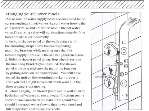 ELLO&ALLO handheld shower option complements full-body spray experiences.
