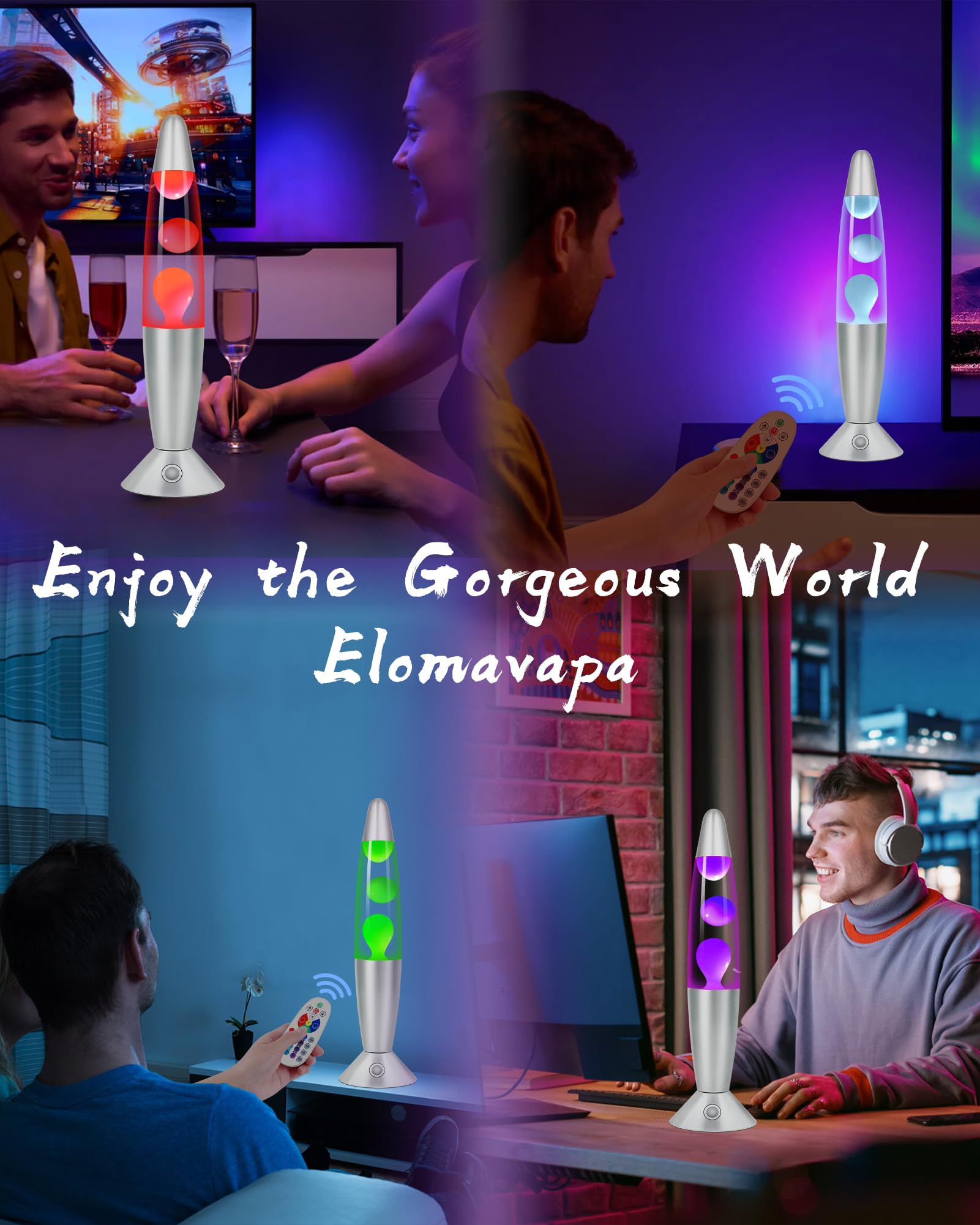 Elomavapa lamp gift packaging ideal for holidays and celebrations