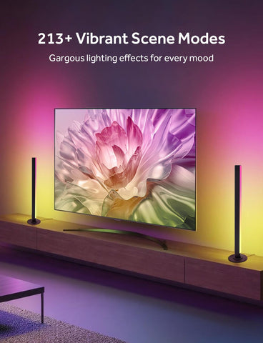 Enhanced home theater mood with ELOUYCKE ambient light bar