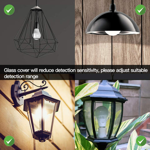 Elrigs adjustable detection range enables early lighting across hallways and porches.