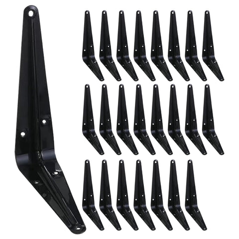 ELSKER&HOME 6-inch shelf bracket wall mount supports wood shelves with strong load capacity.