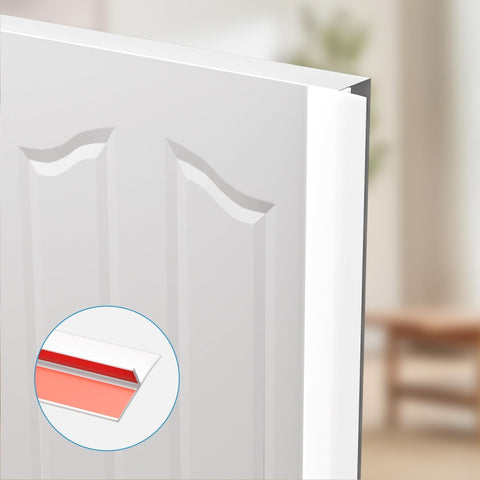 Elvone clear silicone seal strip allows easy installation.