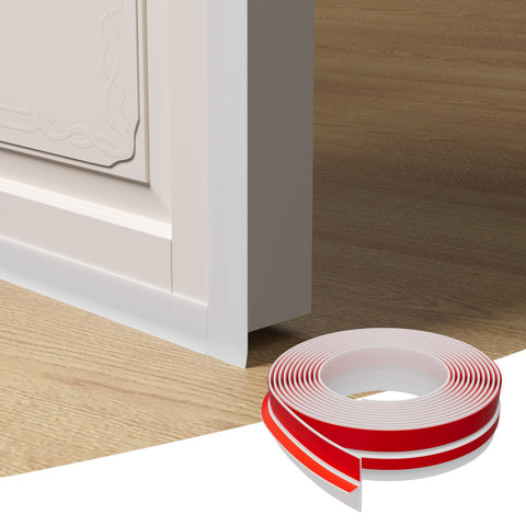 Elvone door weather seal minimizes noise and dust at entry.