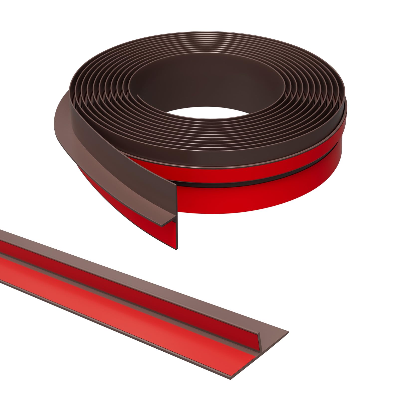Elvone T-Shaped Door Draft Stopper close-up showing flexible silicone seal reduces drafts.
