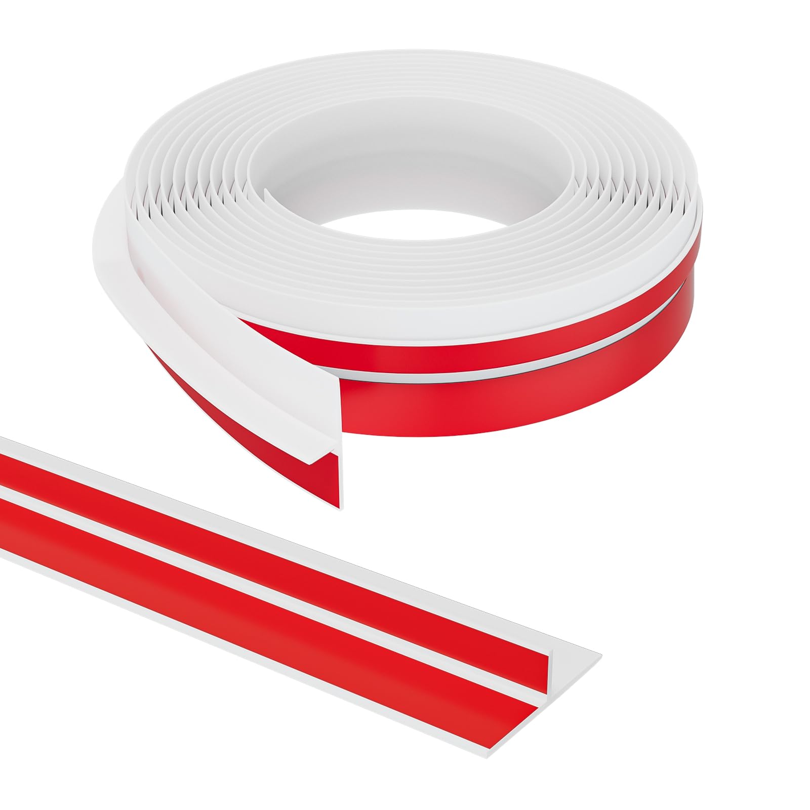 Elvone T-shaped draft stopper seals a doorway to reduce drafts.
