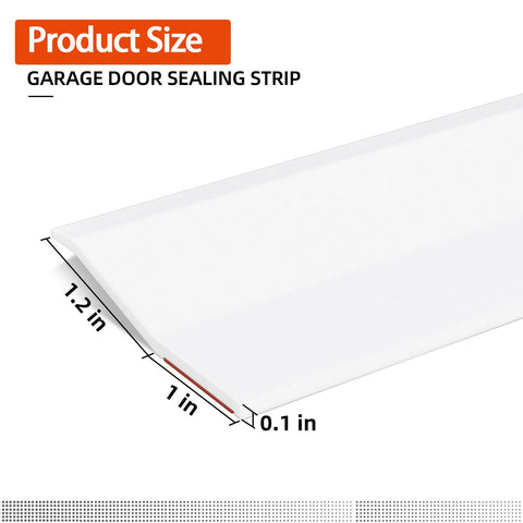 Close-up of Elvone TPE weather strip in white for flexible, lasting sealing.