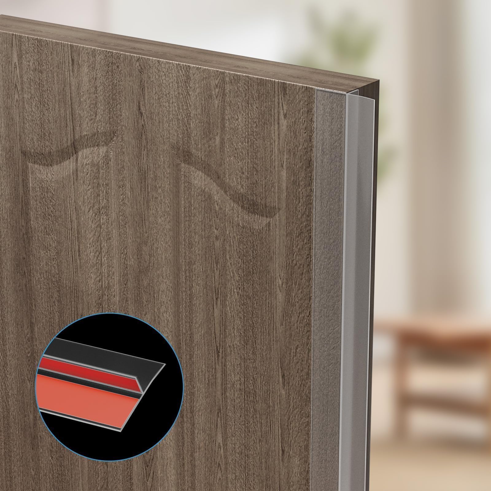 Elvone windows and doors dust noise blocker keeps interiors calmer.