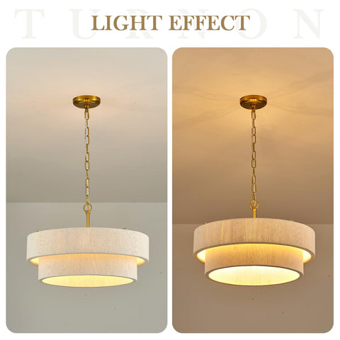 ELYCCUPA dimmable option with compatible bulbs allows mood setting.