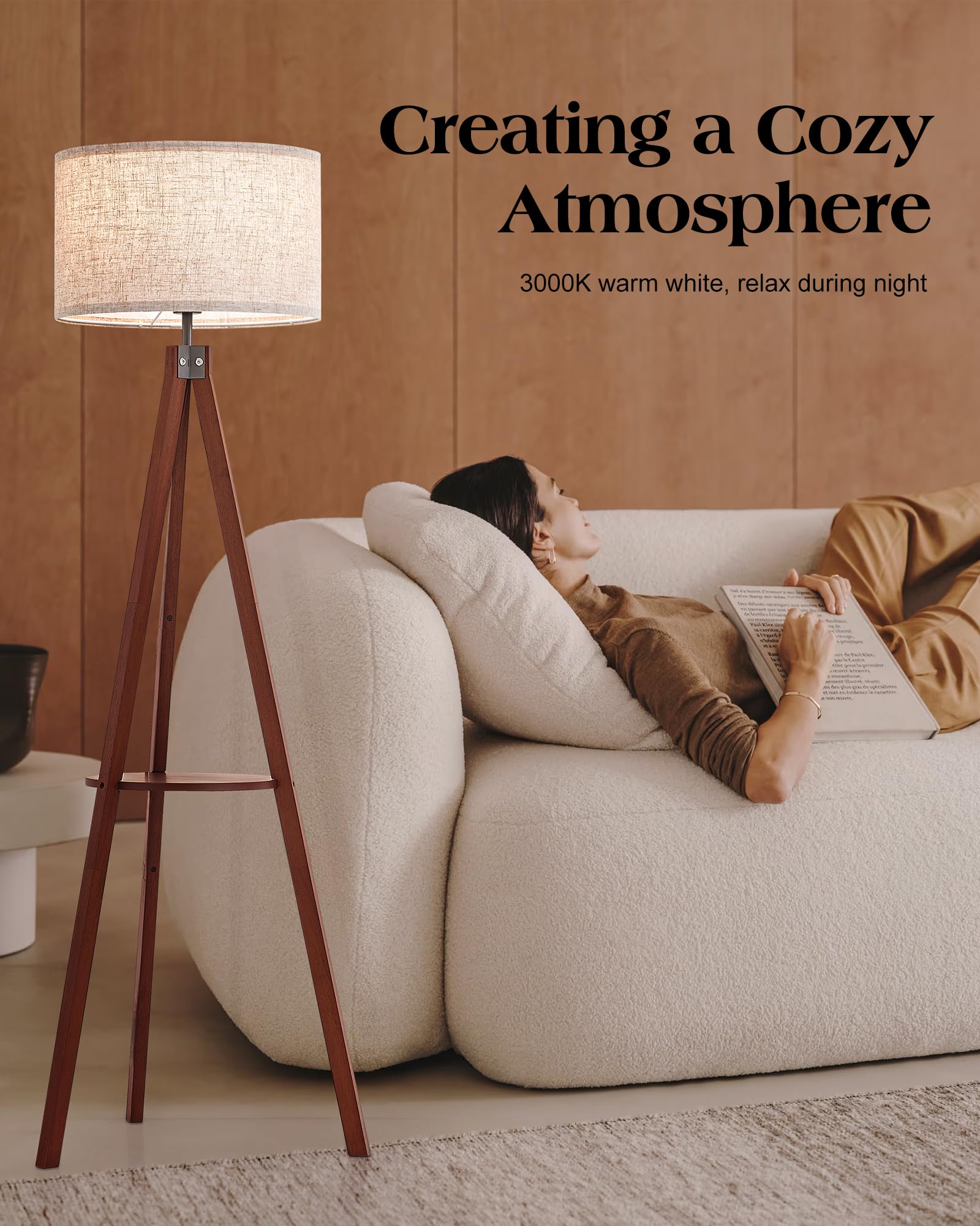 ELYONA LED bulb offers 3 color temperatures for versatile lighting.