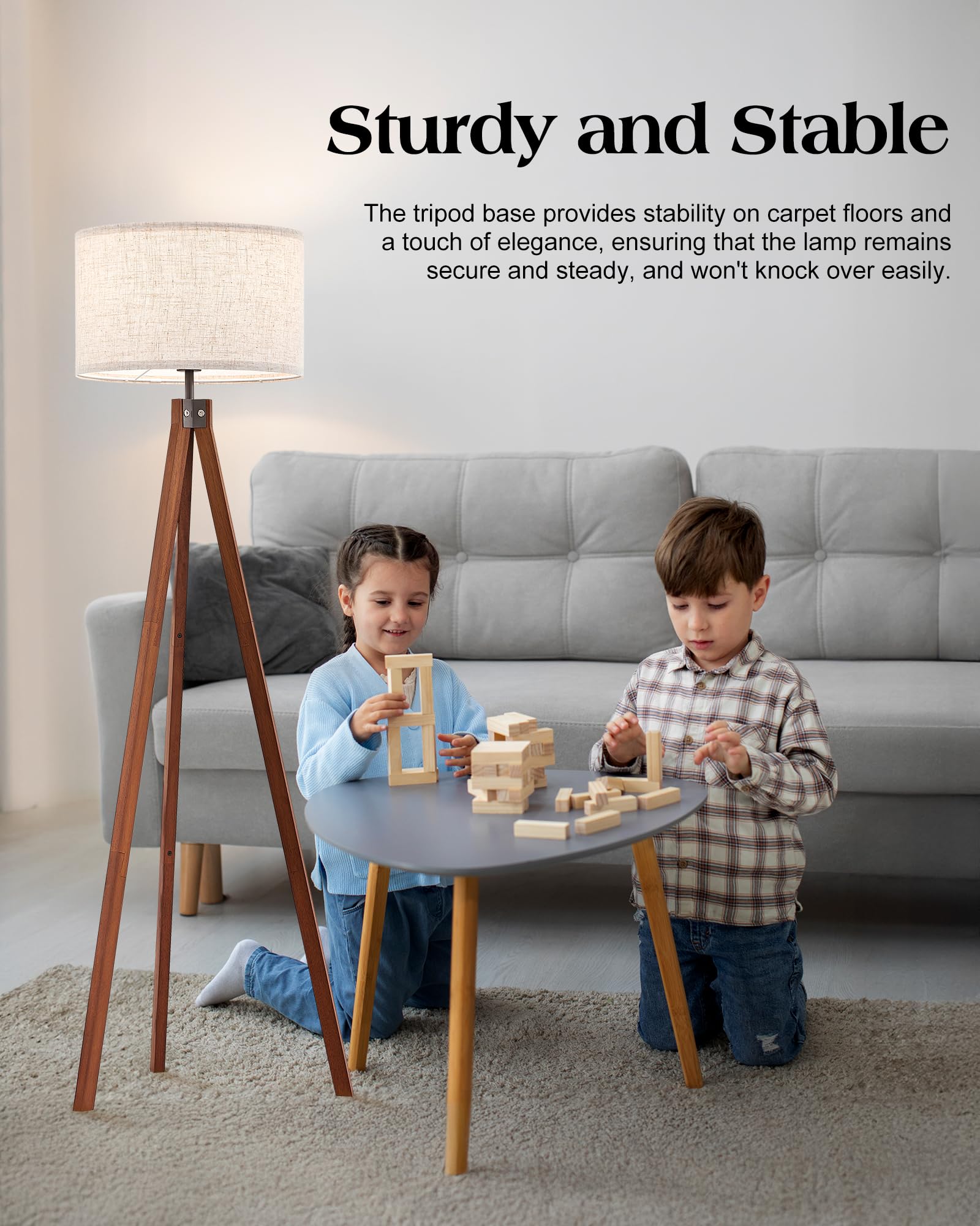 FSC-certified wood used in ELYONA lamp.