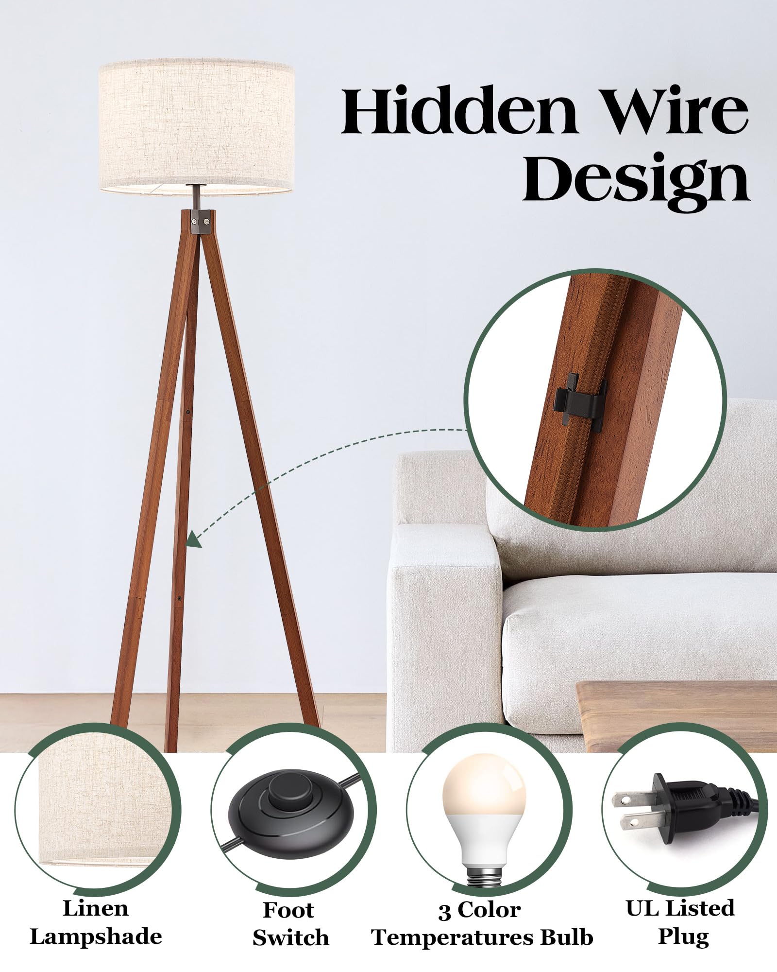 ELYONA LED bulb offers warm to cool color options.