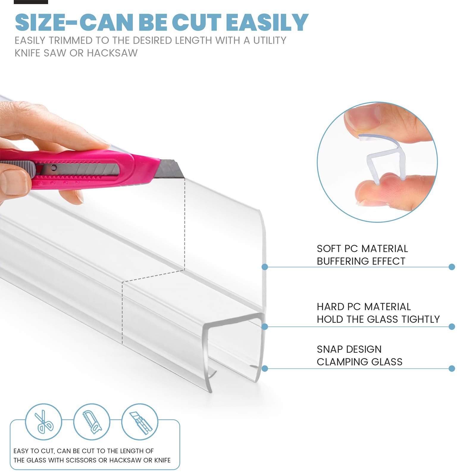 ELYXIAN aging-resistant material maintains color and clarity over time