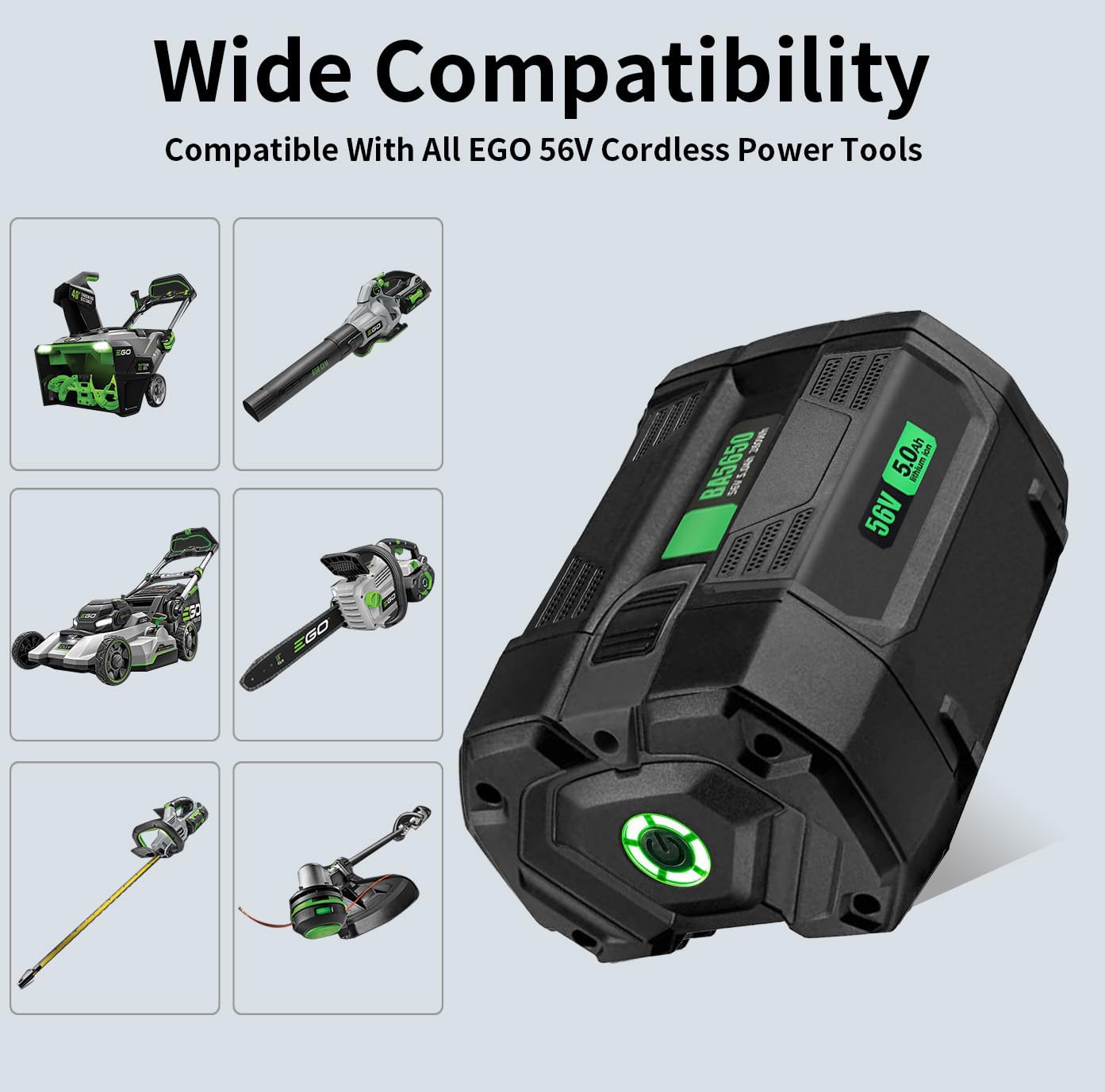 Emanjor 56V battery supports many recharge cycles for lasting durability