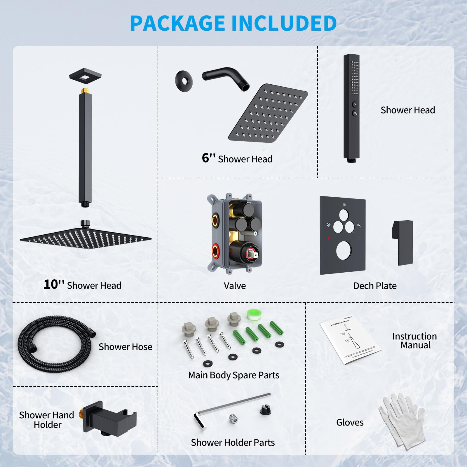 EMBATHER easy-maintenance design with replaceable parts.