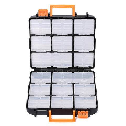 MENTOL double-sided lock secures small boxes during transport.