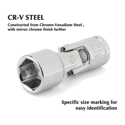 EMENTOL 9mm joint socket offers flexible reach in confined spaces.