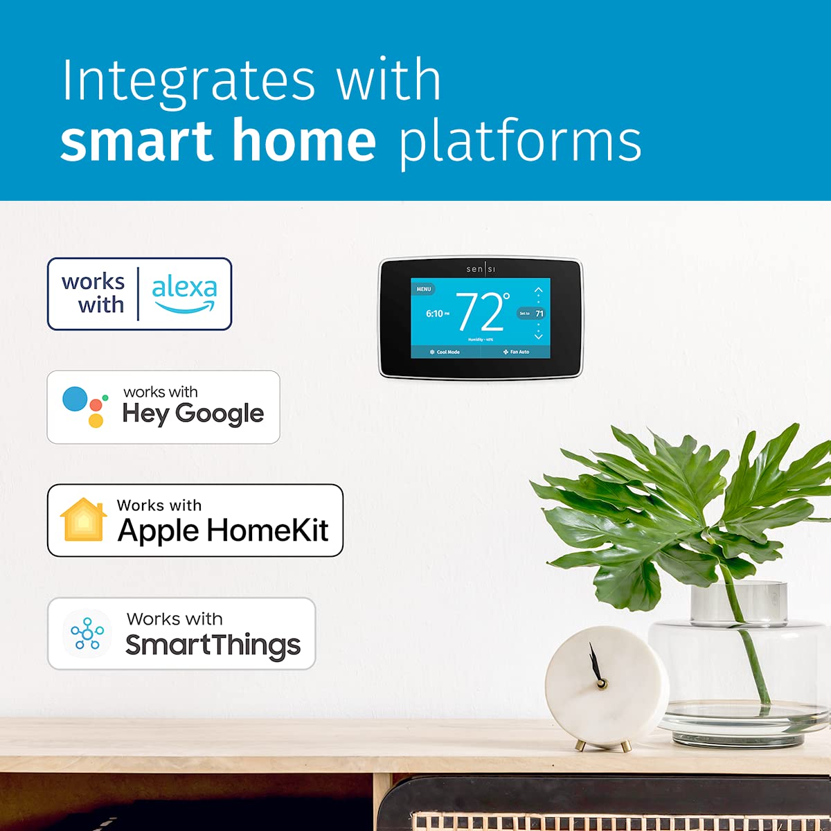 Emerson Sensi ST75 privacy protection emphasizes safe data handling and privacy.