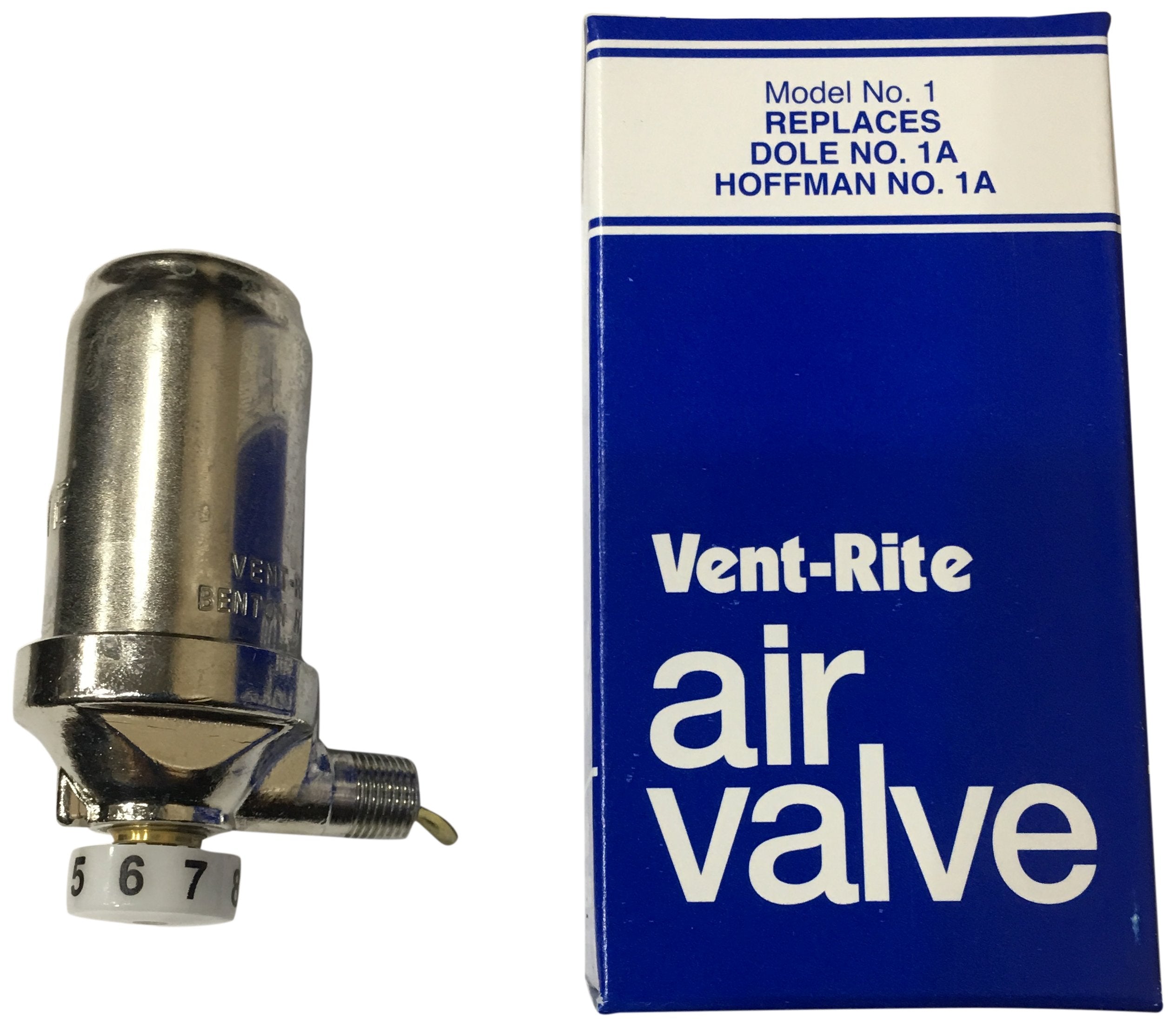 Emerson Swan angle steam vent 1/8-inch adjustable for precise piping control.