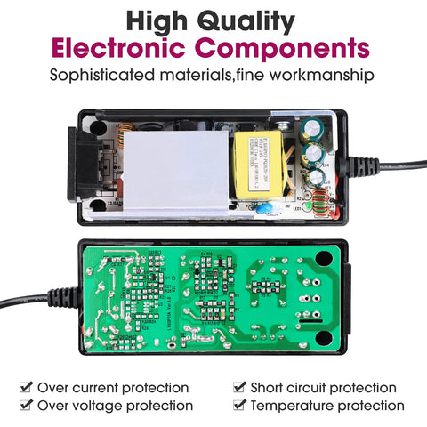 EMITEVER 24V power supply output cable with DC jack