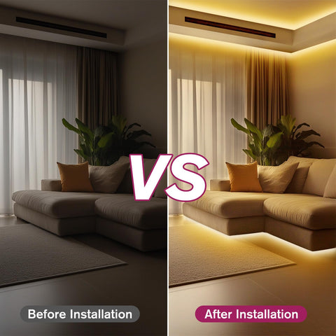 EMITEVER COB LED strip is dimmable with compatible 24V drivers