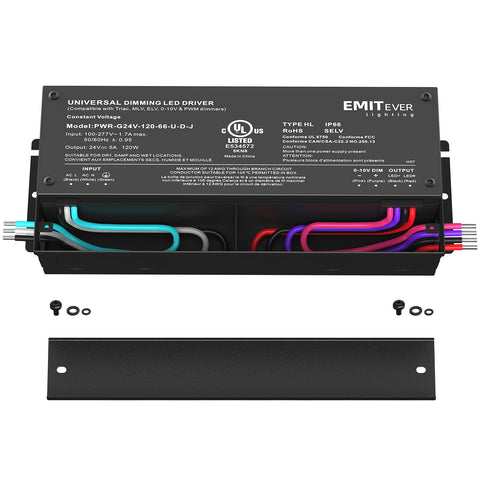 EMITEVER IP67 waterproof LED driver for indoor and outdoor use.