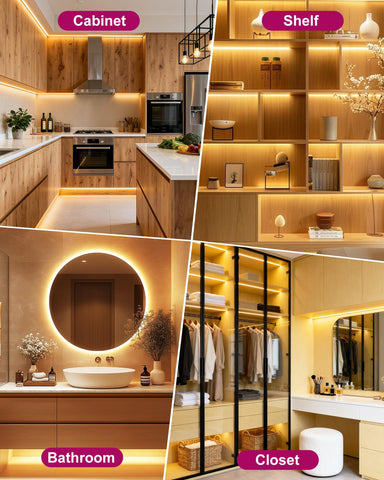 EMITEVER lighting features memory function to recall last settings.