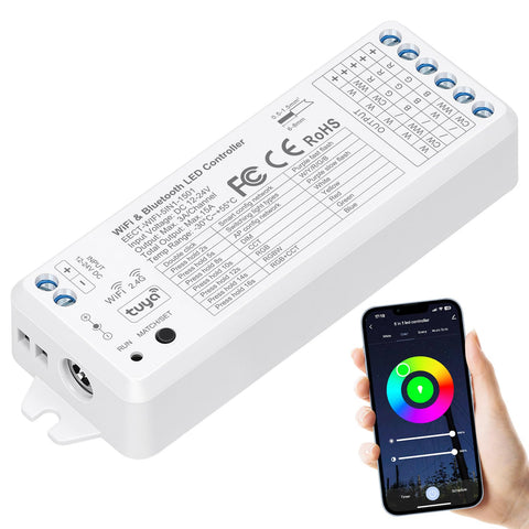 EMITEVER WT5 controller setup for reliable WiFi integration and smart lighting
