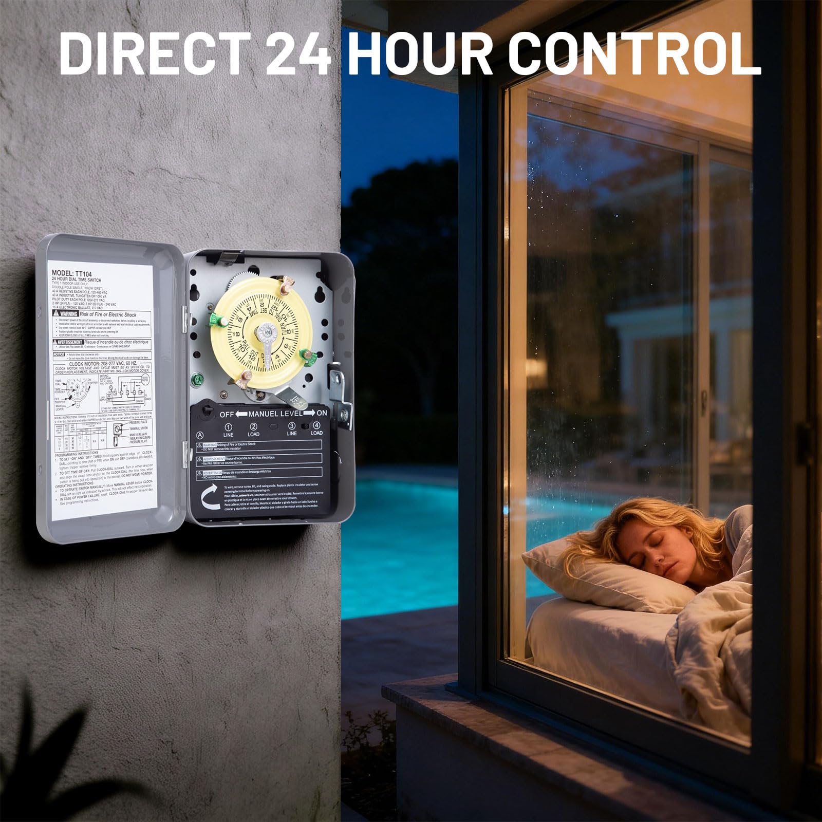 Durable mechanical timer housing by Emnrod ready for frequent switching