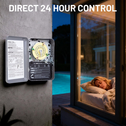 Durable mechanical timer housing by Emnrod ready for frequent switching