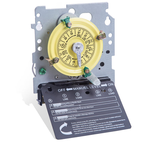 Emnrod T104M front dial view showing 24-hour scheduling for precise timing
