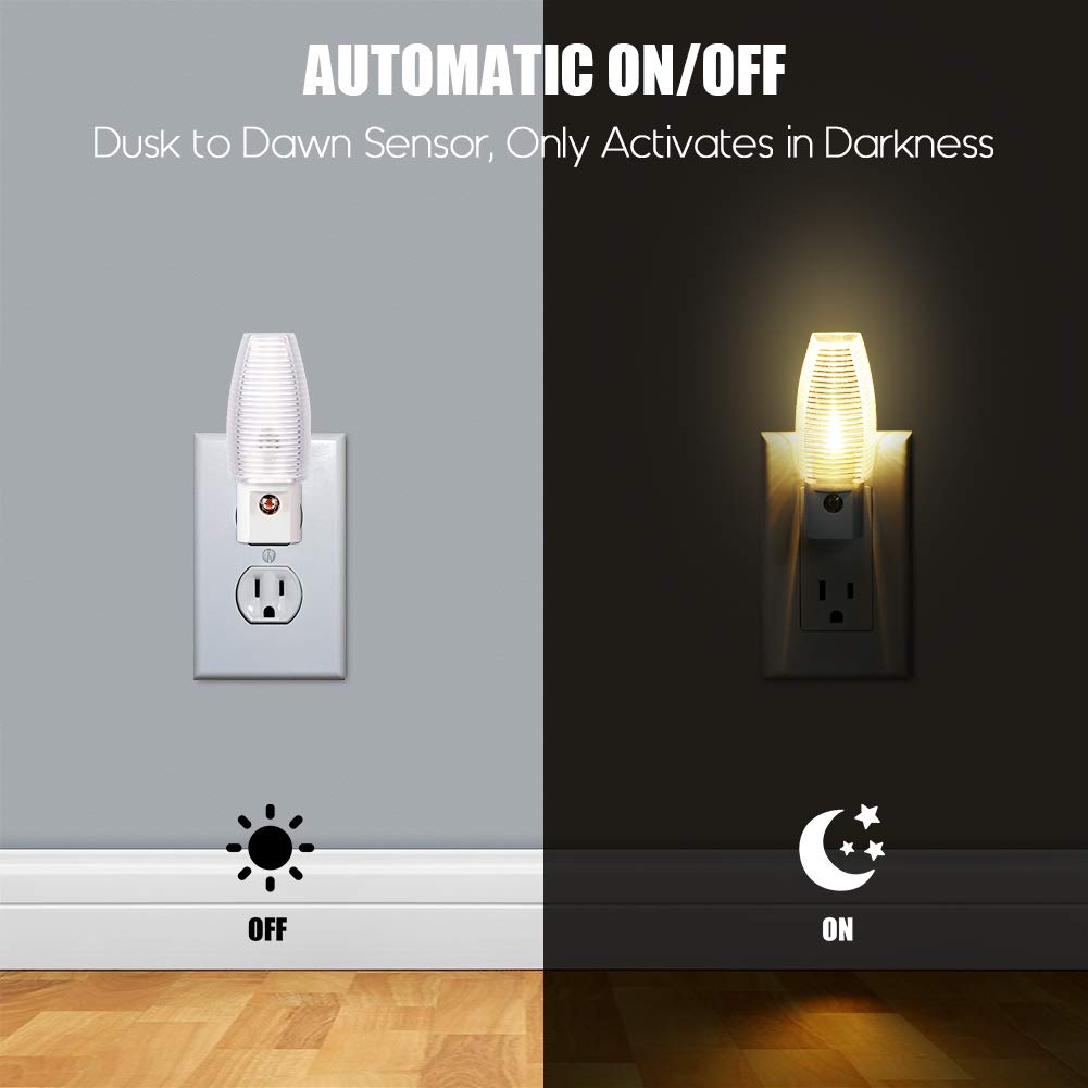 Emotionlite 2700K warm white glow suitable for bedrooms and nurseries.