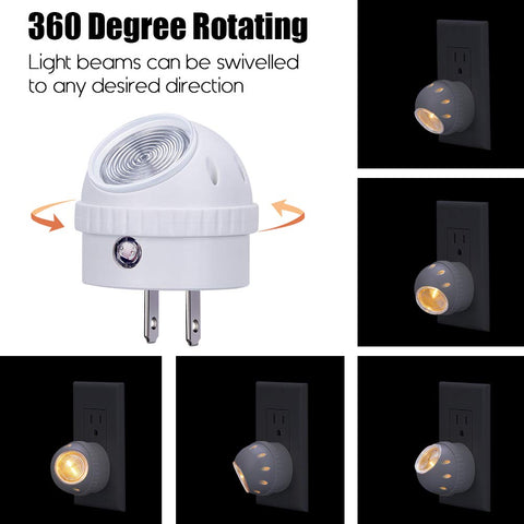 Emotionlite dusk-to-dawn sensor activates automatically when ambient light is low.