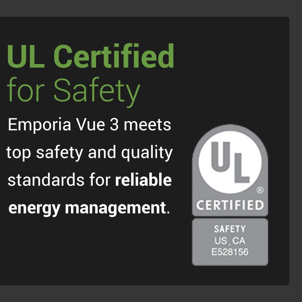 Emporia Vue 3 app dashboard showing automation and cost-insight alerts
