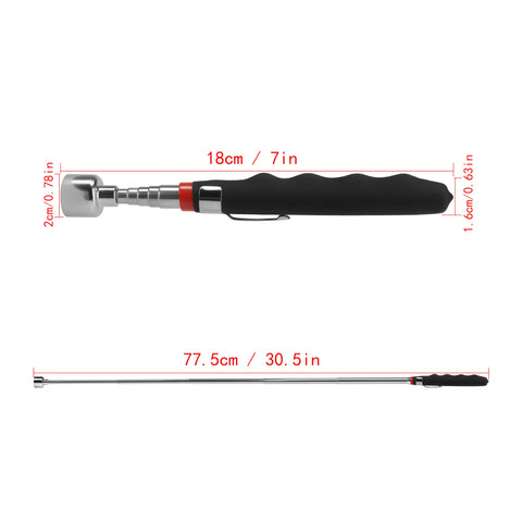Enbar telescoping magnet on a stick extends from 7 to 31 inches