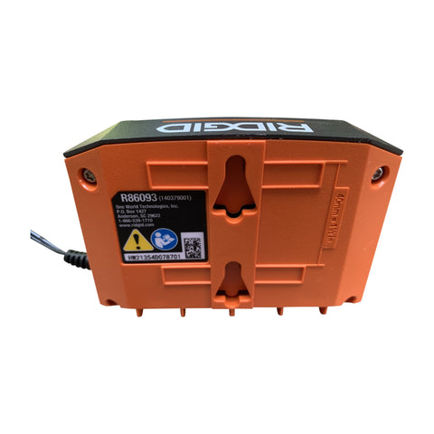 Enbizio R86093 charger box packaging emphasizing genuine OEM part
