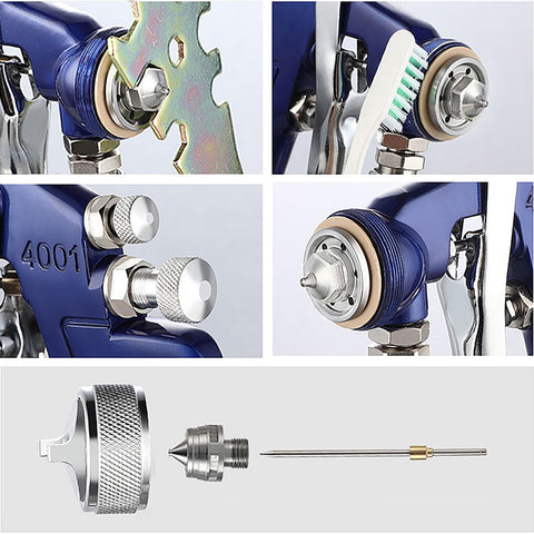 Endozer 1-8mm nozzle and stainless steel needle provide precise atomization.