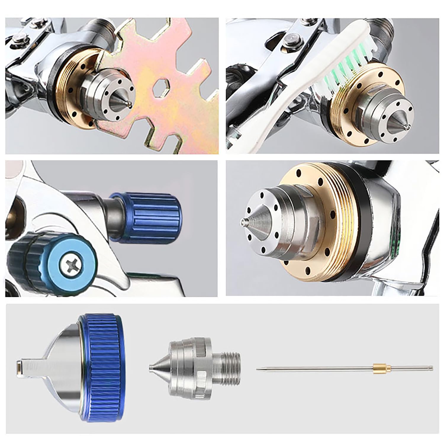 Endozer kit includes gauge and quick adapters for precise pressure setup.