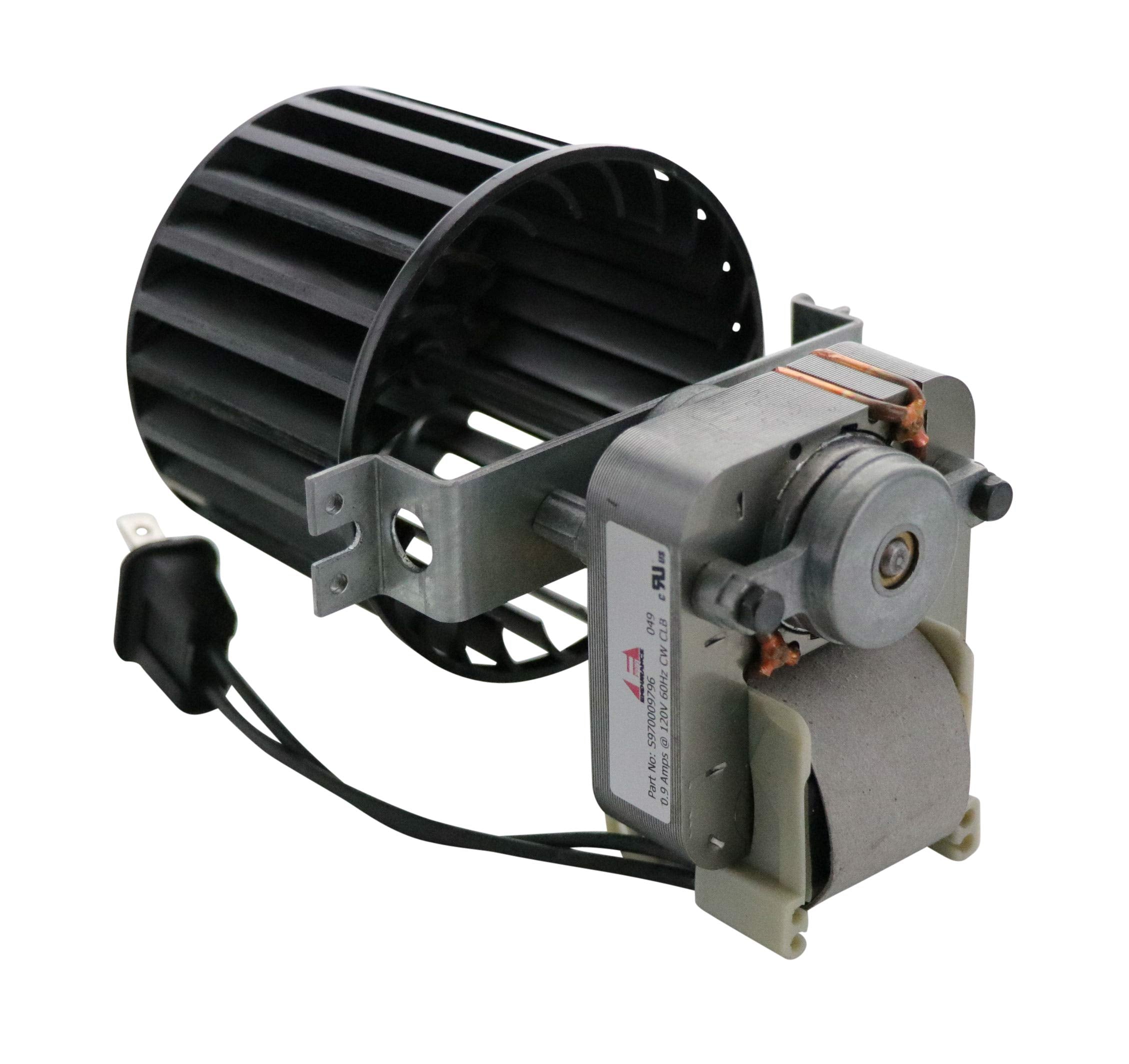 Endurance Pro bathroom fan motor close-up showing durable components for steady 70 CFM airflow