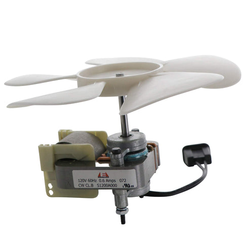 Endurance Pro six-blade fan with 12-inch pitch delivers steady airflow