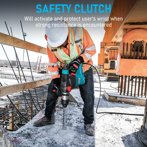 ENEACRO three-function switch for drilling, hammering, and rotary modes