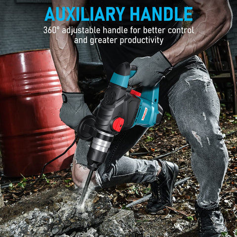 ENEACRO safety clutch and anti-vibration system reduce wrist fatigue