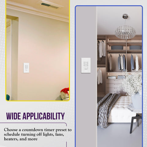 ENERLITES HET06-J6-W 2-pack box highlighting multi-room pairing
