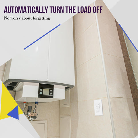 Screwless wall plate included for quick, clean installation
