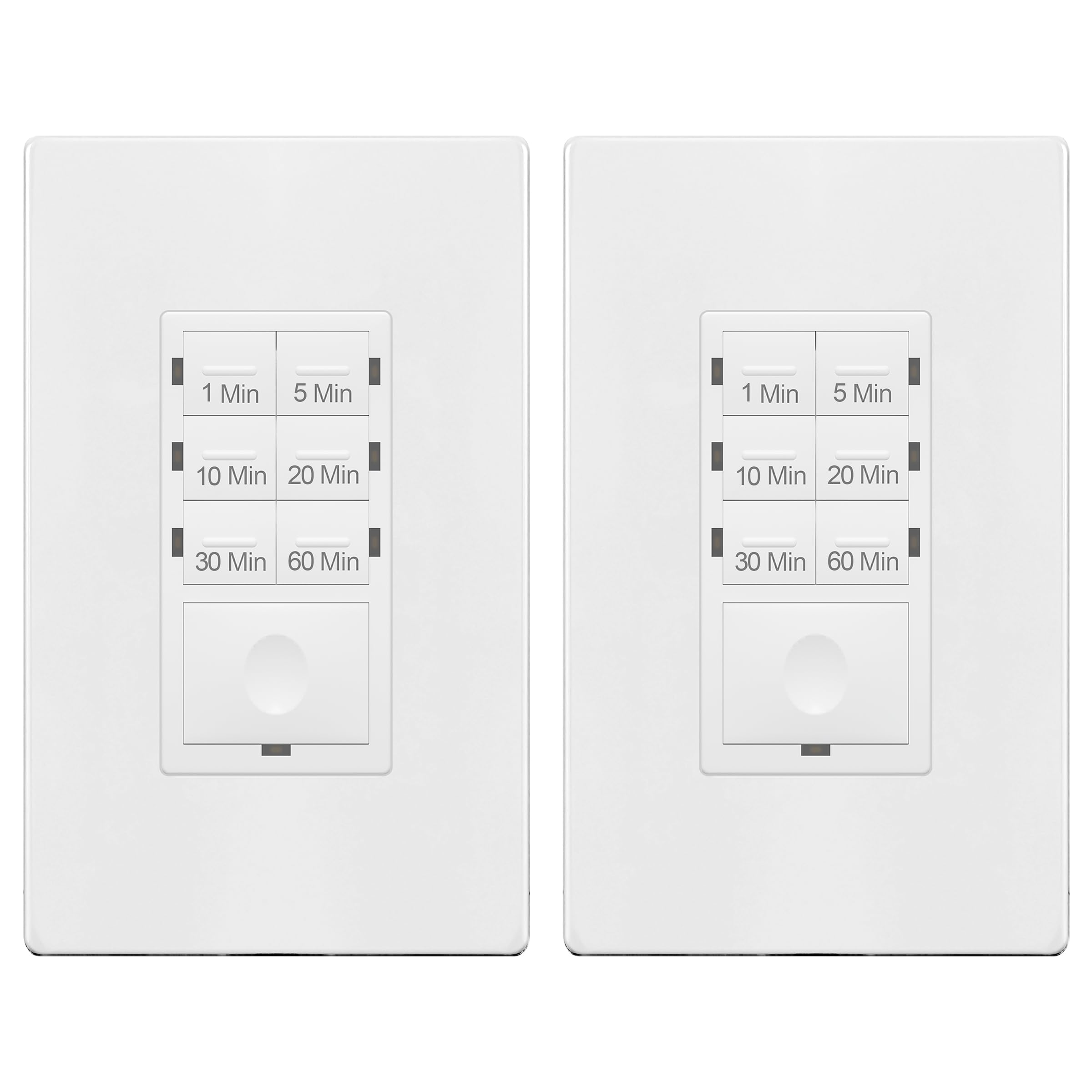 ENERLITES HET06-J6-W timer wall unit showing compact, wall-mounted control for timed operation