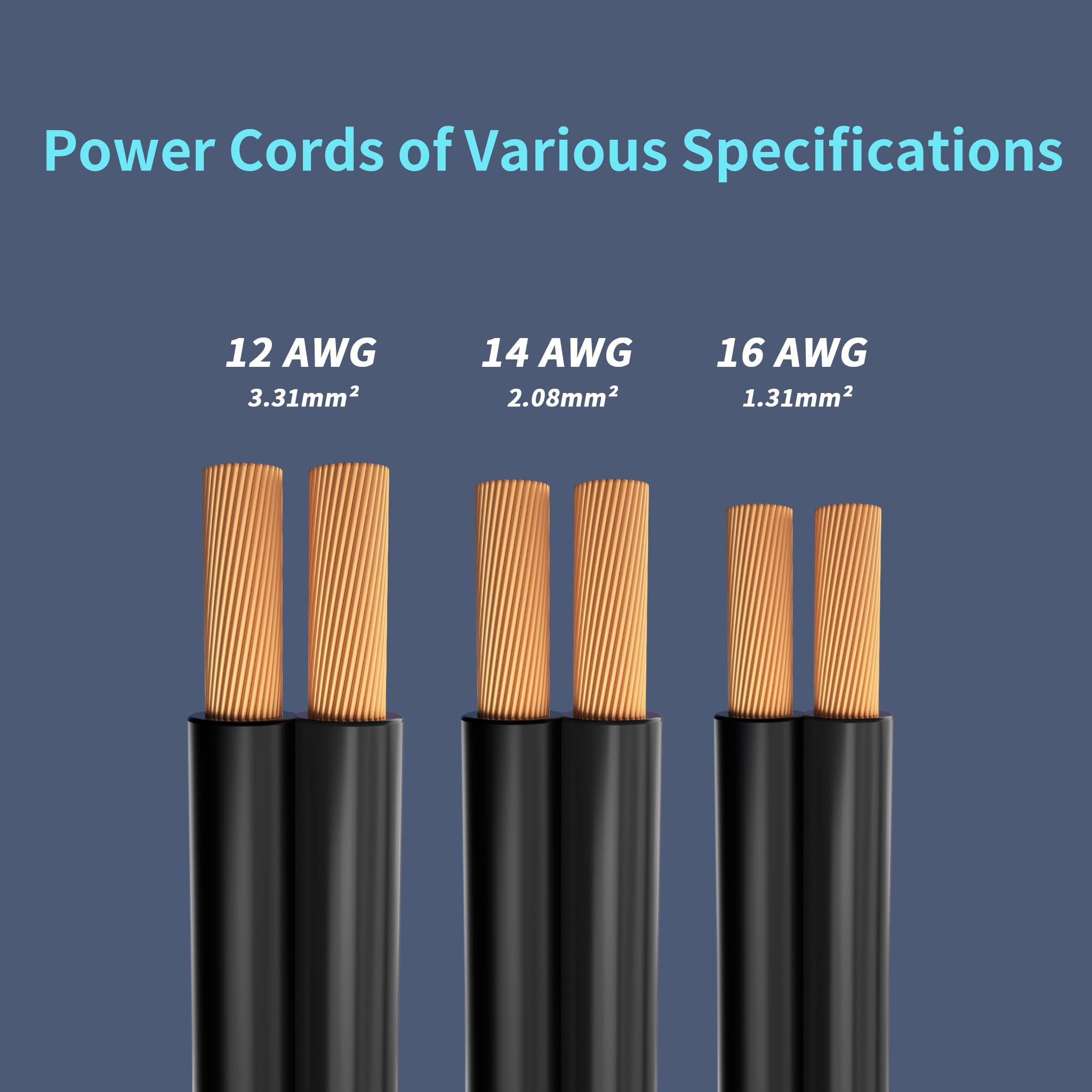 Energeaster dc power hookup wire suitable for outdoor landscape lighting